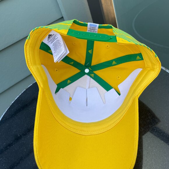 Adidas Brasil Footbal Soccer Baseball Hat New Tags - Picture 4 of 4